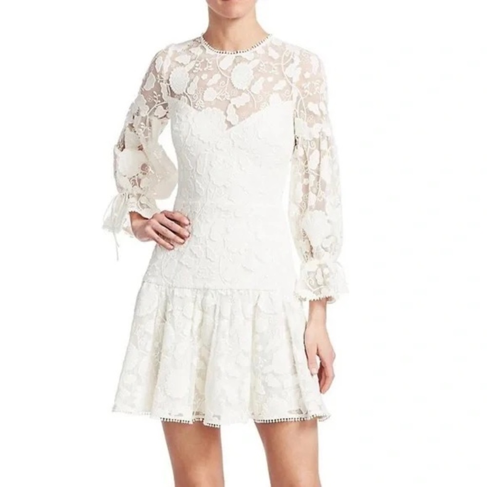 ML Floral Lace Dress